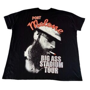 Post Malone T Shirt Dress One Size Big Ass Stadium Tour Oversized NEW *flaw